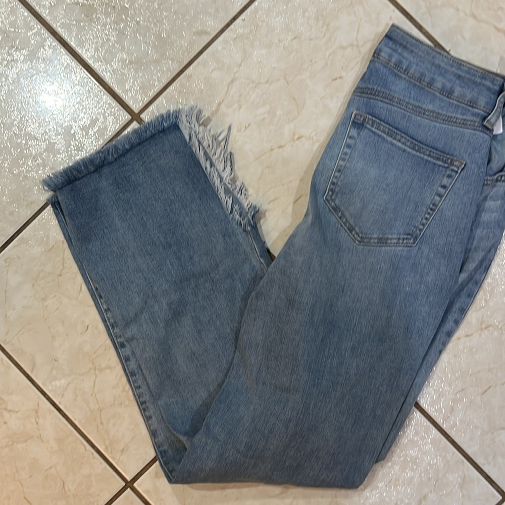 NWT $30 High Rise side slit fringe, Bell jeans juniors sz 5 - Picture 3 of 6